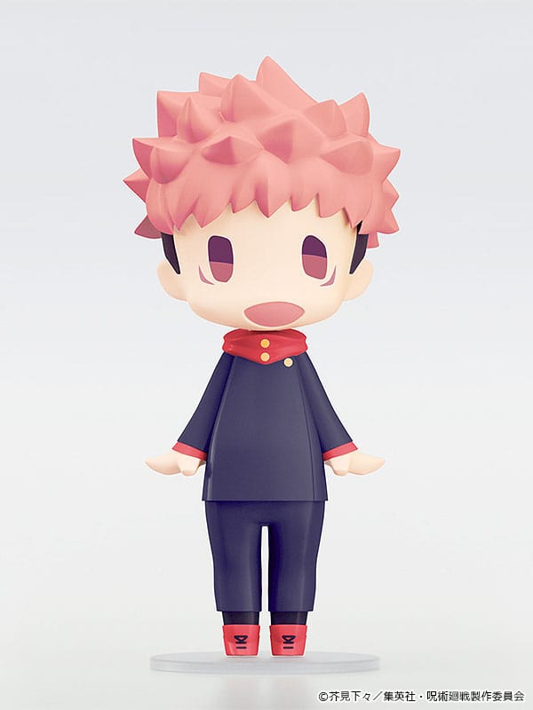 Jujutsu Kaisen HELLO! GOOD SMILE Actionfigur Yuji Itadori 10 cm Image 2