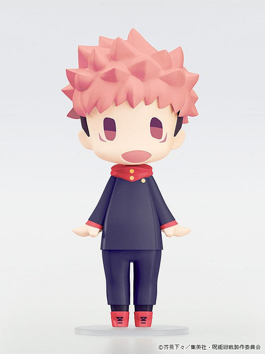 Jujutsu Kaisen HELLO! GOOD SMILE Actionfigur Yuji Itadori 10 cm Image 2