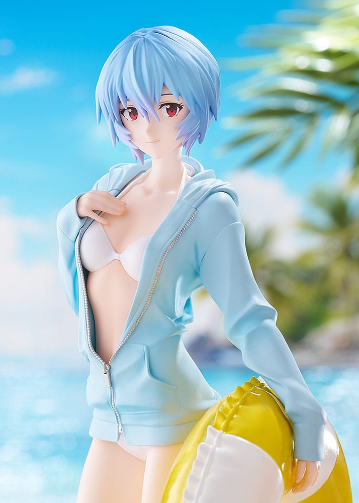 Rebuild of Evangelion Pop Up Parade L PVC Statue Beach Queens: Rei Ayanami 22 cm Image 2