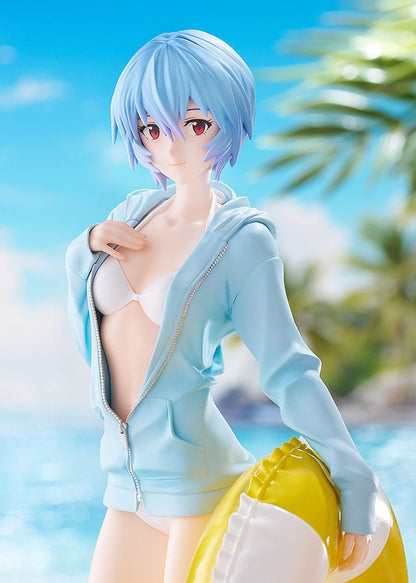 Rebuild of Evangelion Pop Up Parade L PVC Statue Beach Queens: Rei Ayanami 22 cm Image 2