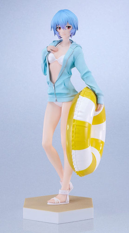 Rebuild of Evangelion Pop Up Parade L PVC Statue Beach Queens: Rei Ayanami 22 cm Image 5