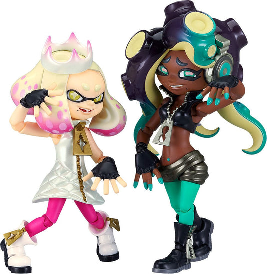 Splatoon 2 Figma Actionfiguren Off the Hook Pearl & Marina 9 - 10 cm Image 1