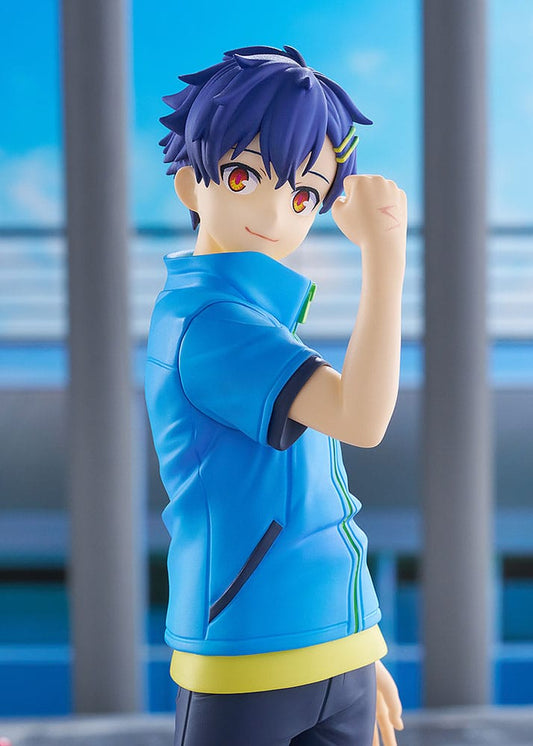 Gridman Universe Pop Up Parade PVC Statue Yomogi Asanaka L Size 23 cm Image 2