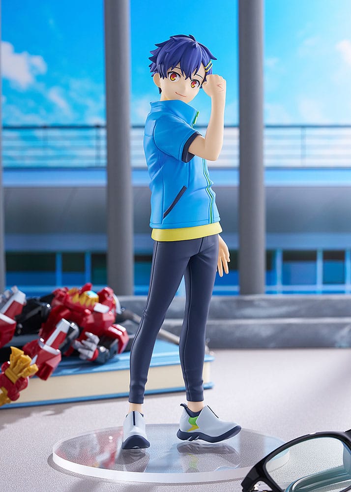 Gridman Universe Pop Up Parade PVC Statue Yomogi Asanaka L Size 23 cm Image 3
