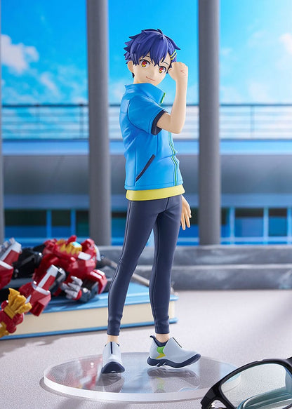 Gridman Universe Pop Up Parade PVC Statue Yomogi Asanaka L Size 23 cm Image 3