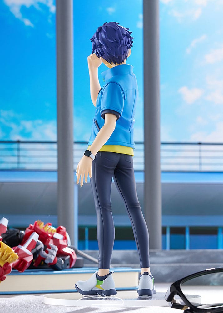Gridman Universe Pop Up Parade PVC Statue Yomogi Asanaka L Size 23 cm Image 4