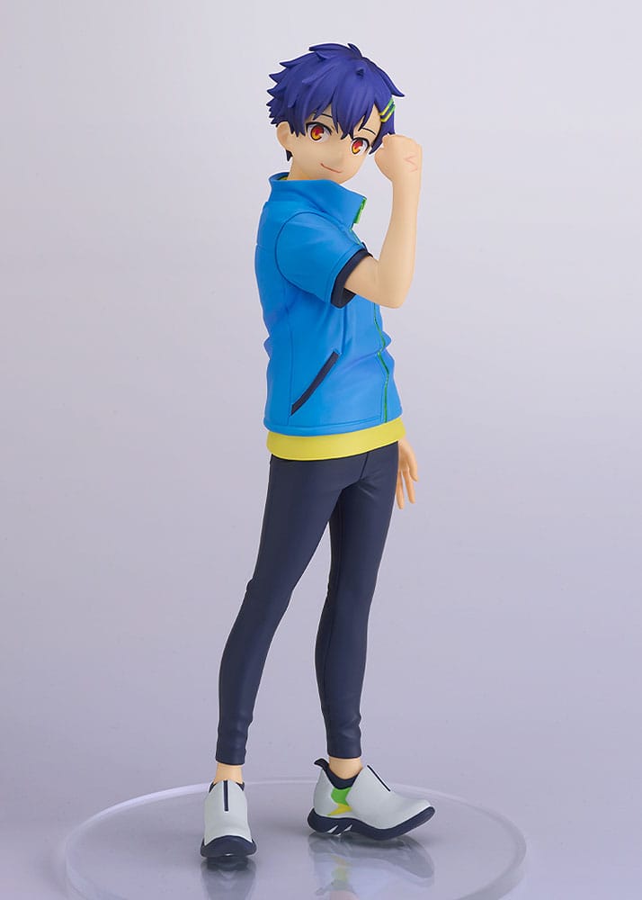 Gridman Universe Pop Up Parade PVC Statue Yomogi Asanaka L Size 23 cm Image 6