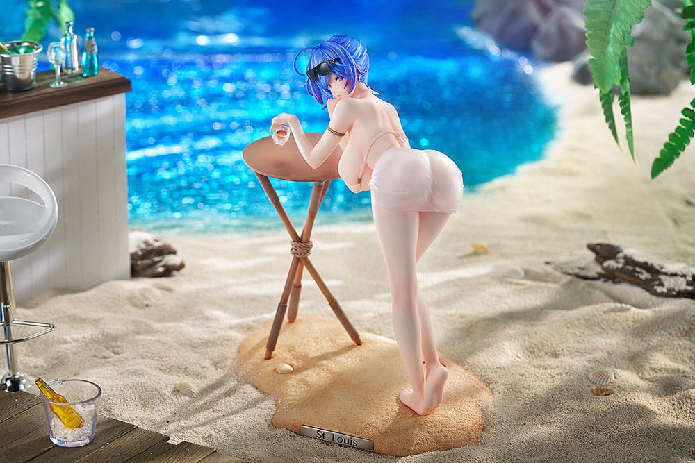 Azur Lane Statue 1/7 St. Louis: Swimsuit Ver. 19 cm Image 3