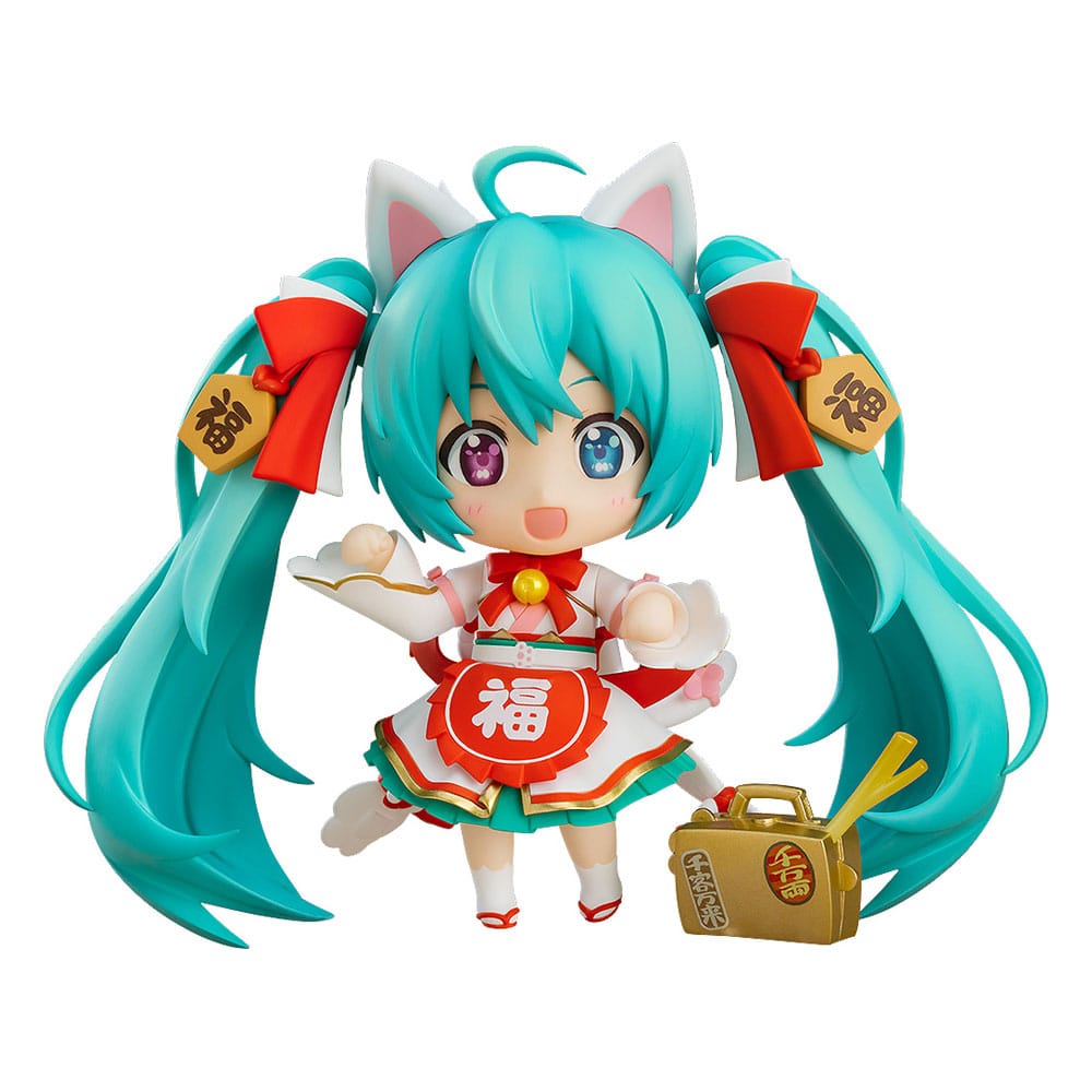 Character Vocal Series 01 Nendoroid Actionfigur Hatsune Miku: Maneki Miku Ver. 10 cm Image 1