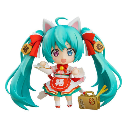 Character Vocal Series 01 Nendoroid Actionfigur Hatsune Miku: Maneki Miku Ver. 10 cm Image 1