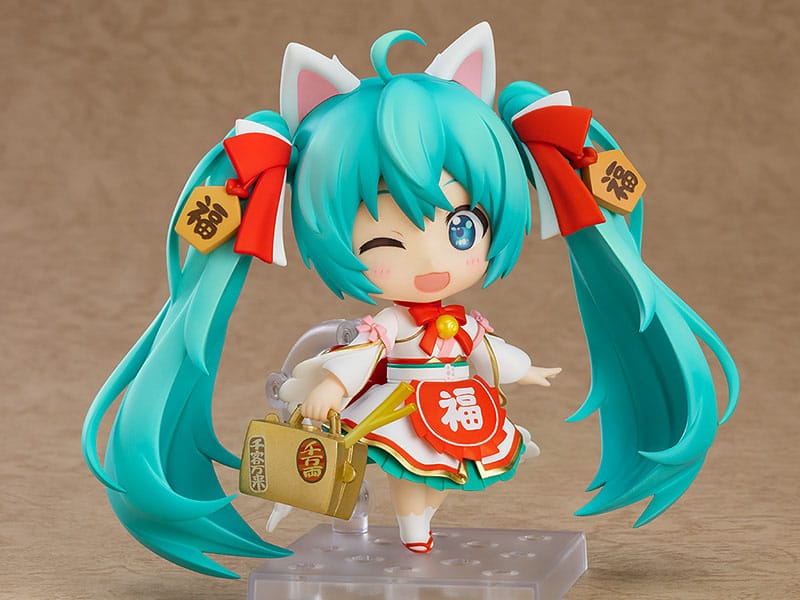 Character Vocal Series 01 Nendoroid Actionfigur Hatsune Miku: Maneki Miku Ver. 10 cm Image 3