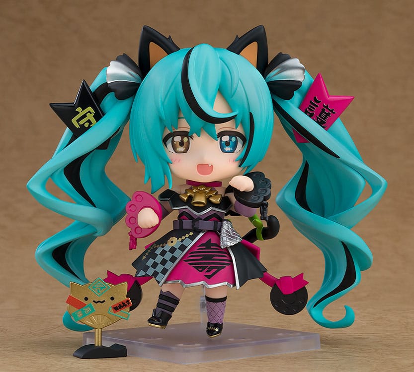 Character Vocal Series 01 Nendoroid Actionfigur Hatsune Miku: Black Maneki Miku Ver. 10 cm Image 2