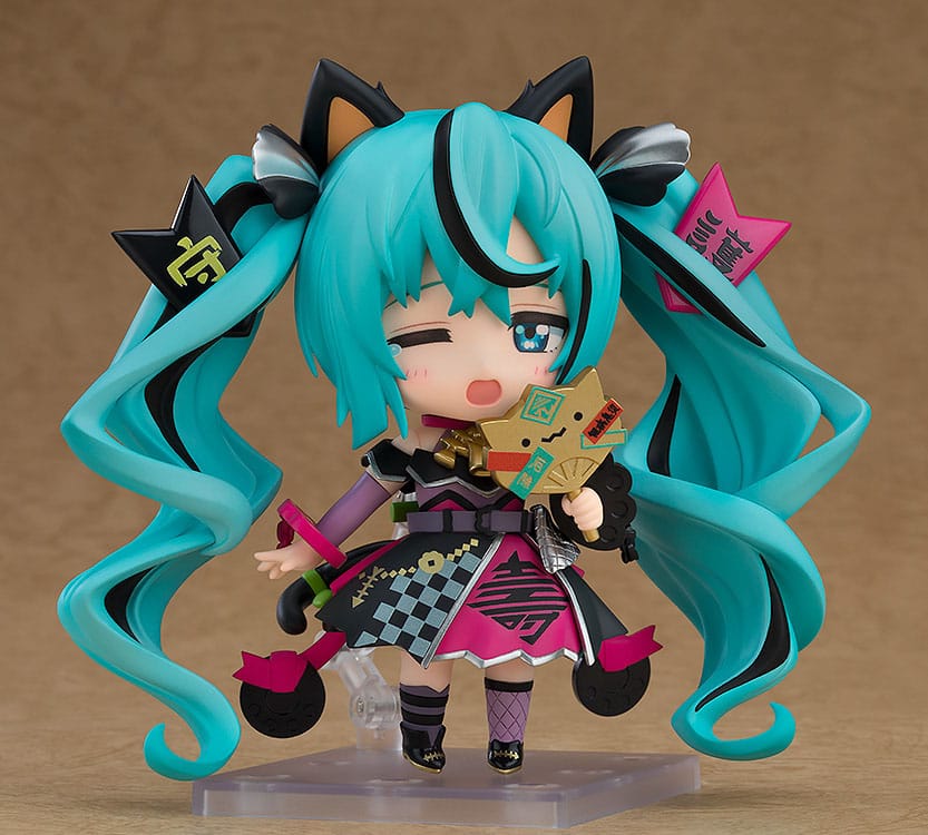 Character Vocal Series 01 Nendoroid Actionfigur Hatsune Miku: Black Maneki Miku Ver. 10 cm Image 3