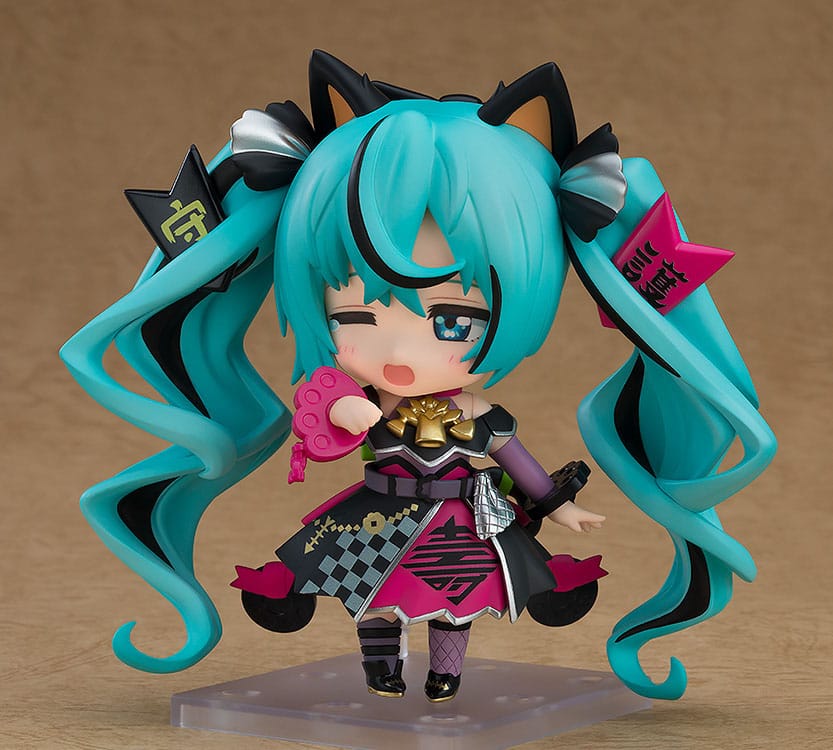 Character Vocal Series 01 Nendoroid Actionfigur Hatsune Miku: Black Maneki Miku Ver. 10 cm Image 5