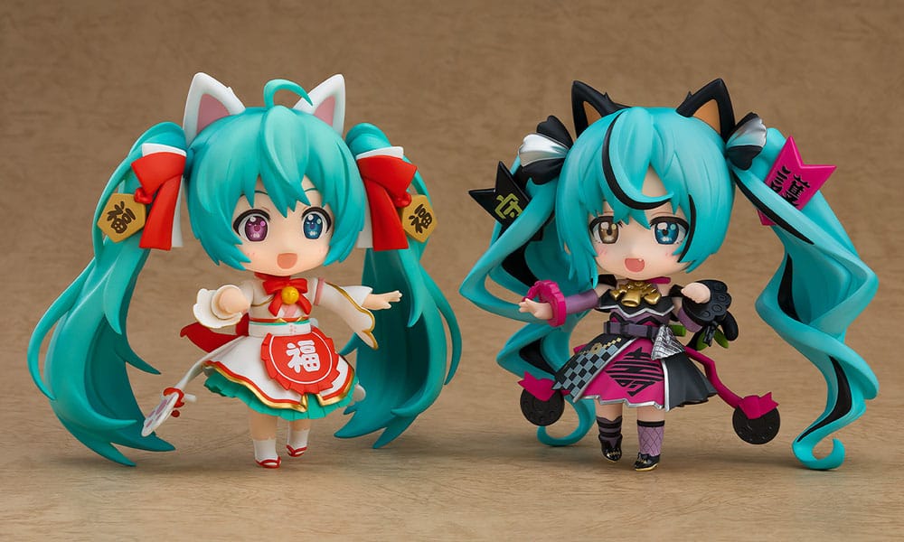 Character Vocal Series 01 Nendoroid Actionfigur Hatsune Miku: Black Maneki Miku Ver. 10 cm Image 7