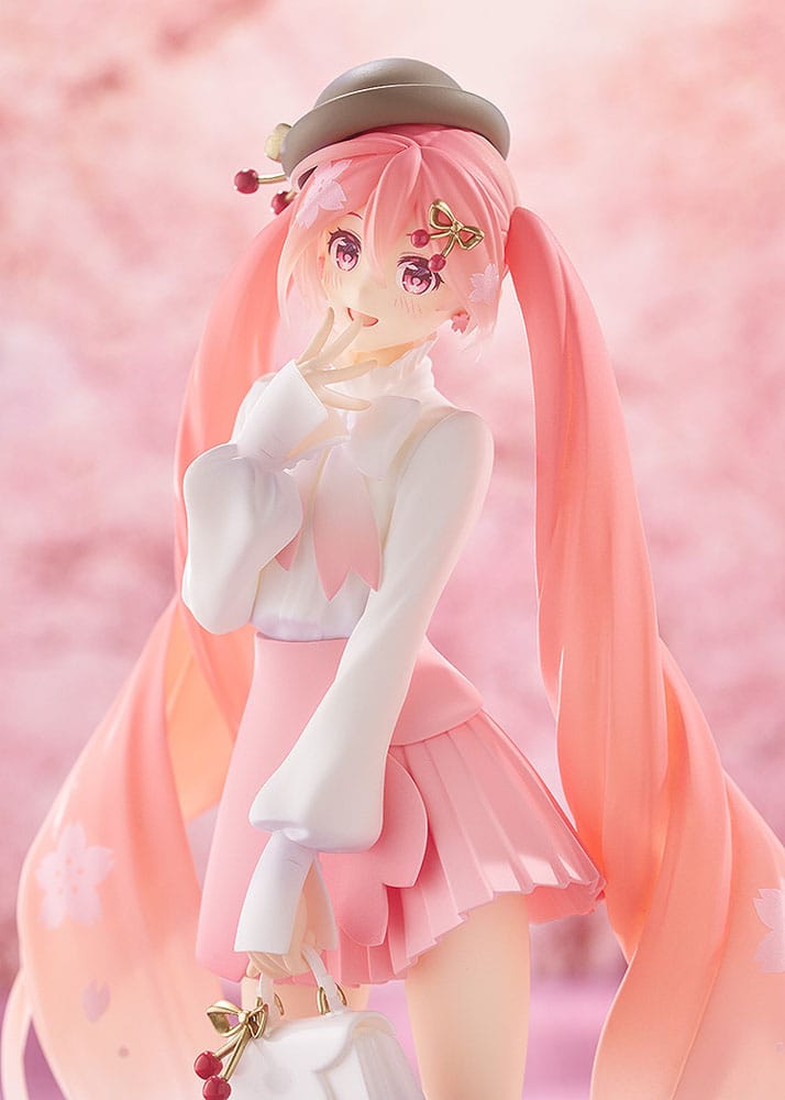 Character Vocal Series 01: Hatsune Miku Pop Up Parade PVC Statue Sakura Miku: Hanami Outfit Ver. 23 cm Image 4