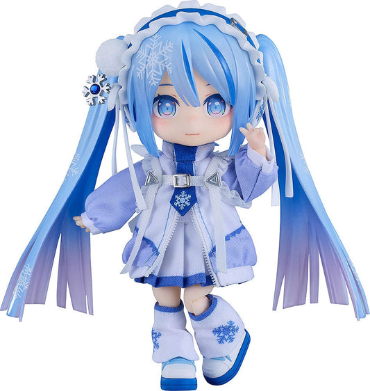 Character Vocal Series 01: Hatsune Miku Nendoroid Doll Actionfigur Snow Miku: Yukiiro Pop Ver. 14 cm Image 1