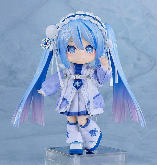 Character Vocal Series 01: Hatsune Miku Nendoroid Doll Actionfigur Snow Miku: Yukiiro Pop Ver. 14 cm Image 2