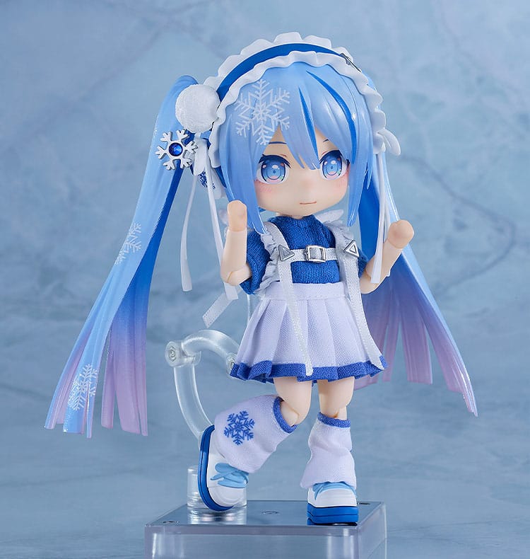 Character Vocal Series 01: Hatsune Miku Nendoroid Doll Actionfigur Snow Miku: Yukiiro Pop Ver. 14 cm Image 3