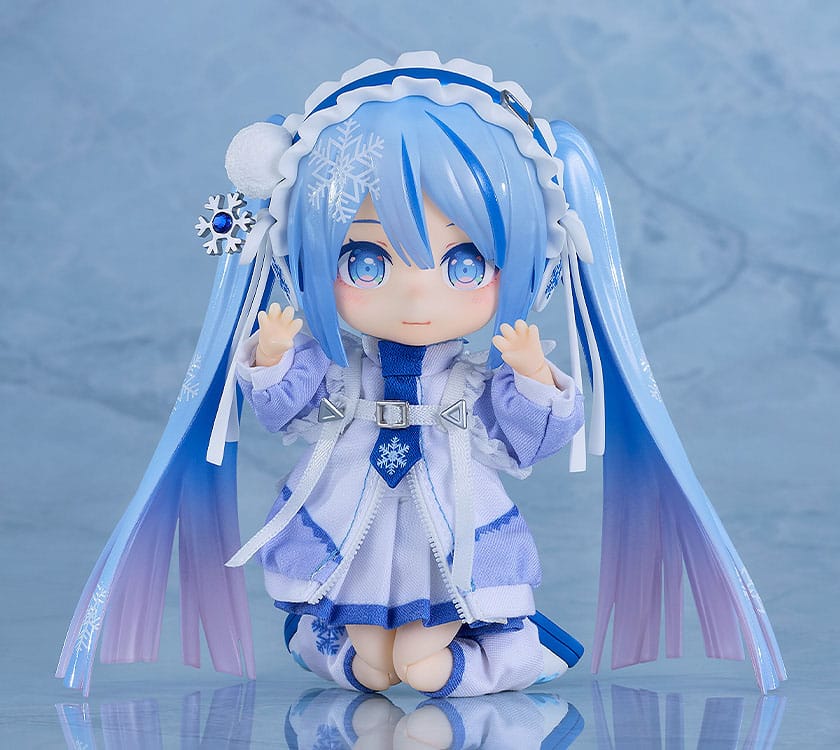 Character Vocal Series 01: Hatsune Miku Nendoroid Doll Actionfigur Snow Miku: Yukiiro Pop Ver. 14 cm Image 6