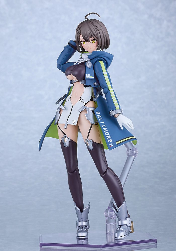 Azur Lane Modellbausatz PLAMATEA Baltimore 16 cm Image 6