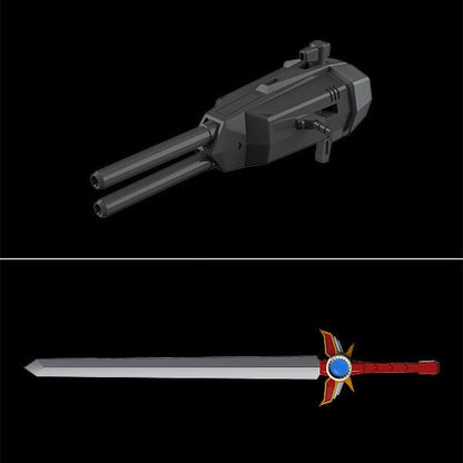 The Brave Fighter of Legend Da-Garn Actionfigur The Gattai Da-Garn X 25 cm (re-run) Image 13