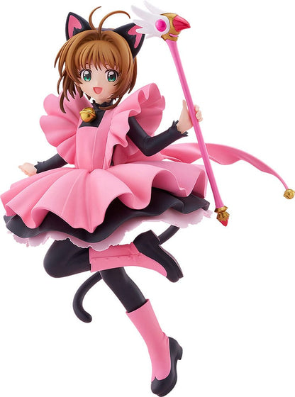 Cardcaptor Sakura Pop Up Parade PVC Statue Sakura Kinomoto: Black Cat Costume Ver. L Size 22 cm Image 1