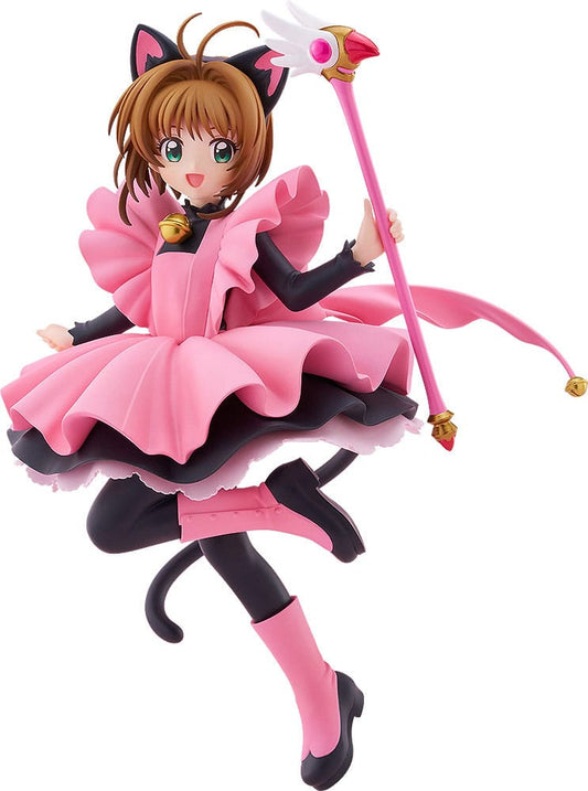 Cardcaptor Sakura Pop Up Parade PVC Statue Sakura Kinomoto: Black Cat Costume Ver. L Size 22 cm Image 1