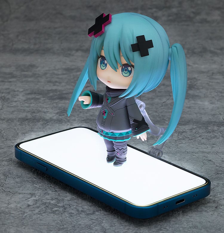 Colorful Stage! The Movie: A Miku Who Can't Sing Nendoroid Actionfigur Hatsune Miku: Shuttered Sekai Ver. 10 cm Image 6
