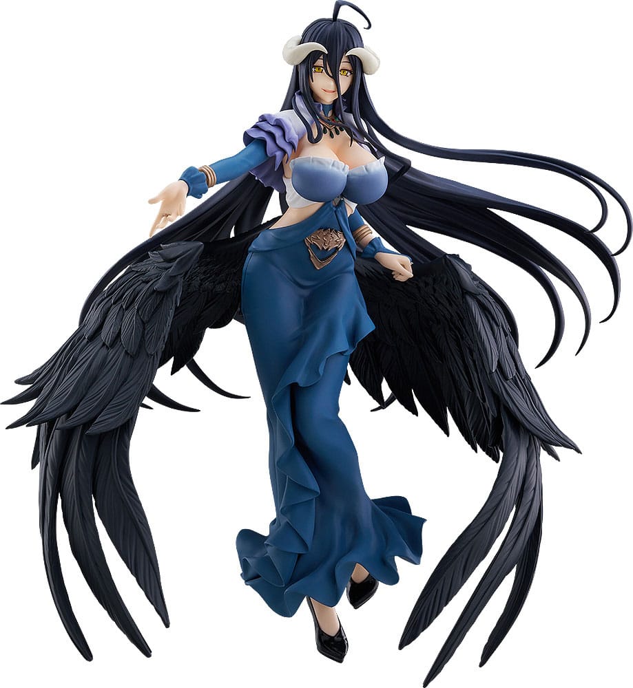 Overlord Pop Up Parade SP PVC Statue Albedo: Jet Black Dress Ver. 25 cm Image 1