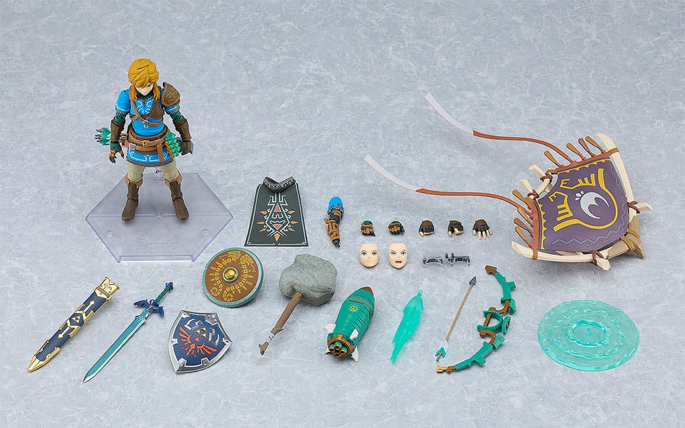 The Legend of Zelda Tears of the Kingdom Figma Actionfigur Link Tears of the Kingdom Ver. DX Edition 15 cm Image 3