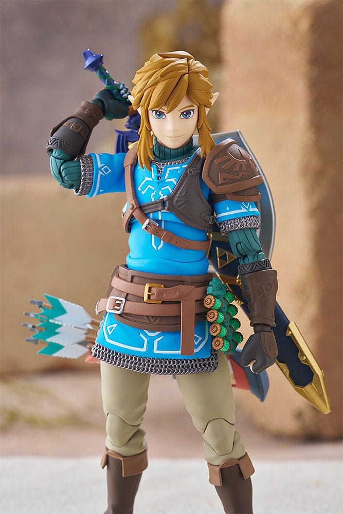 The Legend of Zelda Tears of the Kingdom Figma Actionfigur Link Tears of the Kingdom Ver. DX Edition 15 cm Image 13