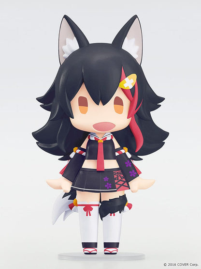 Hololive Production HELLO! GOOD SMILE Actionfigur Ookami Mio 10 cm Image 2
