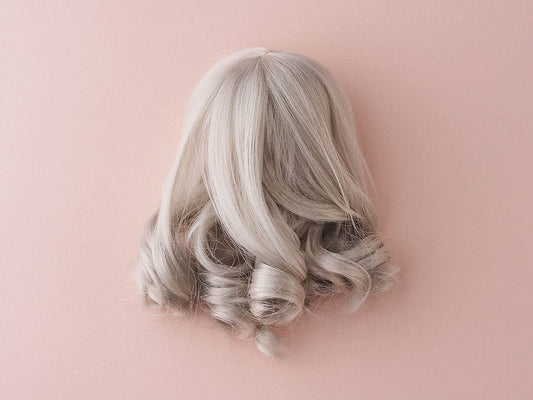 Nendoroid Doll Nendoroid More Zubehör-Set Doll Wig (One Curl/Ash Gray) Image 2