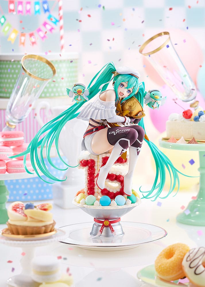 Hatsune Miku Characters PVC Statue 1/6 Racing Miku: 2023 - 15th Anniversary Ver. 26 cm Image 2