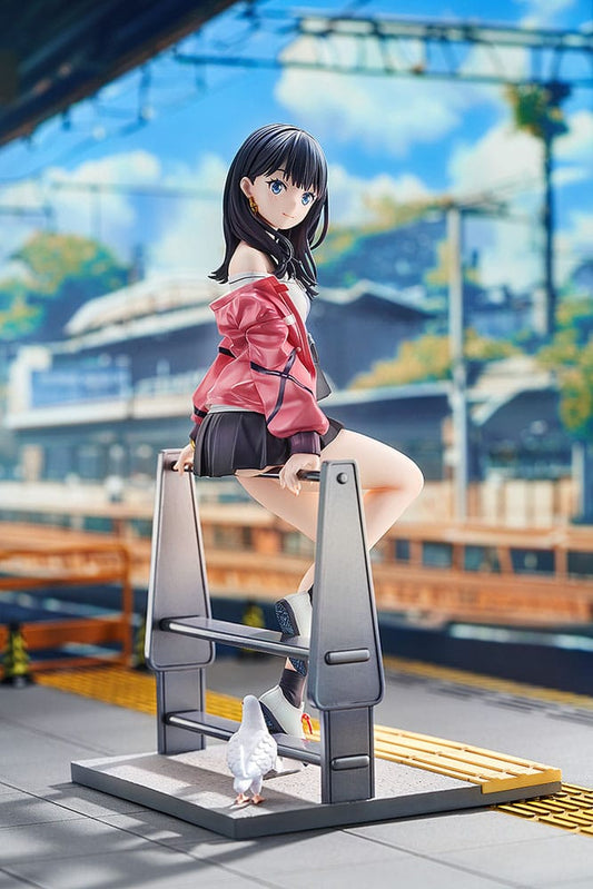 Gridman Universe PVC Statue 1/7 Rikka Takarada: Blue Sky Station 21 cm Image 2