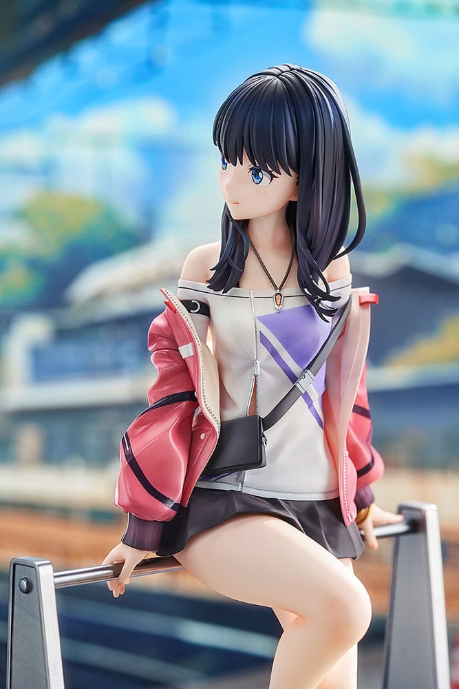 Gridman Universe PVC Statue 1/7 Rikka Takarada: Blue Sky Station 21 cm Image 4