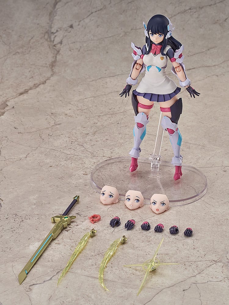 Gridman Universe Figma Actionfigur Hyper Body Rikka Takarada (Grid Tector Ver.) 15 cm Image 10