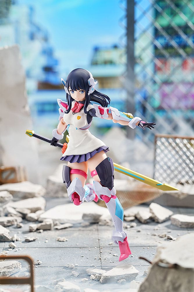 Gridman Universe Figma Actionfigur Hyper Body Rikka Takarada (Grid Tector Ver.) 15 cm Image 12