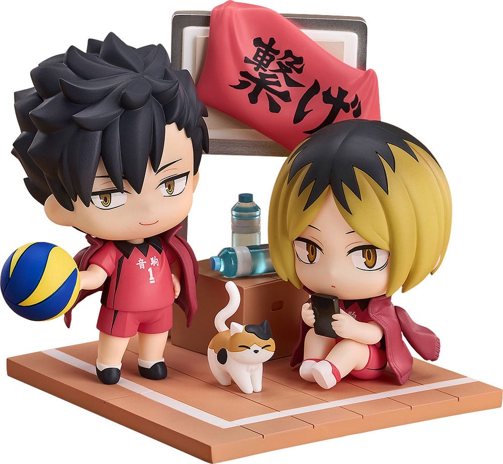 Haikyu!! Minifiguren Qset 2er-Pack Tetsuro Kuroo & Kenma Kozume 9 cm Image 1