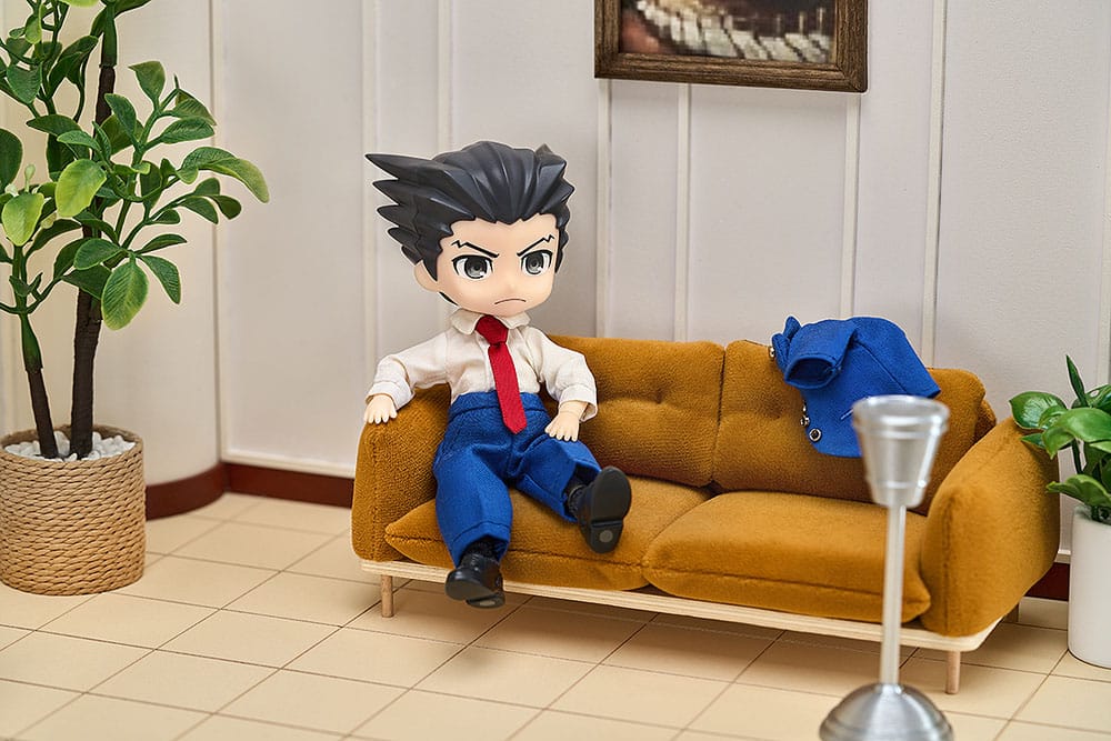 Ace Attorney Nendoroid Doll Actionfigur Phoenix Wright 14 cm Image 13