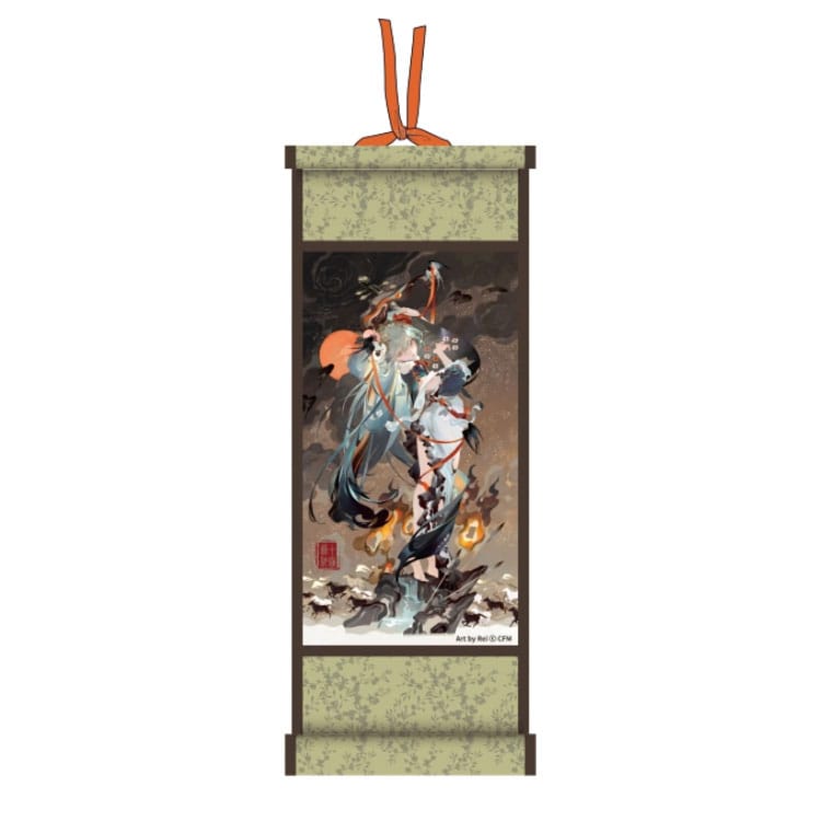 Character Vocal Series 01: Hatsune Miku Wandrolle Hatsune Miku Shimian Maifu Ver. 10 x 25 cm Image