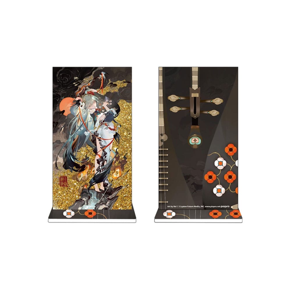 Character Vocal Series 01: Hatsune Miku Big Acryl Block Hatsune Miku Shimian Maifu Ver. 20 cm Image