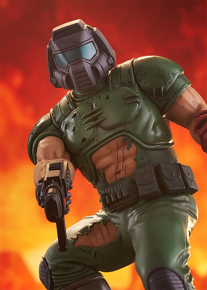 Doom Pop Up Parade PVC Statue Doom Marine 17 cm Image 3