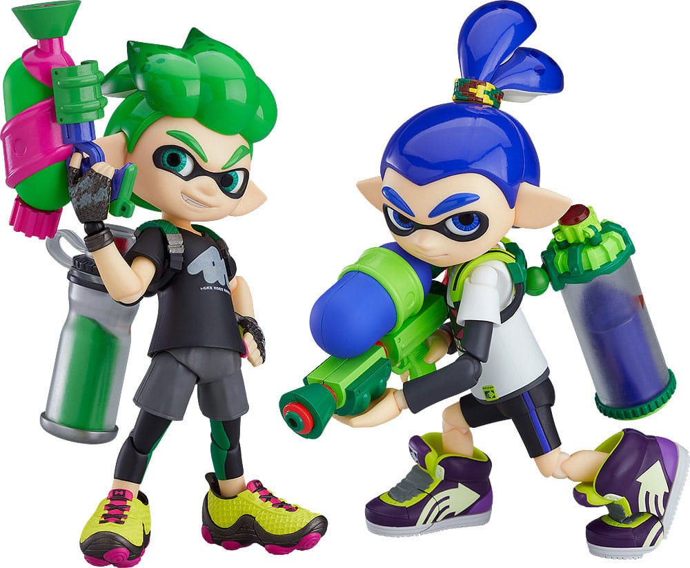 Splatoon/Splatoon 2 Figma Actionfigur Splatoon Boy DX Edition 10 cm Image 1