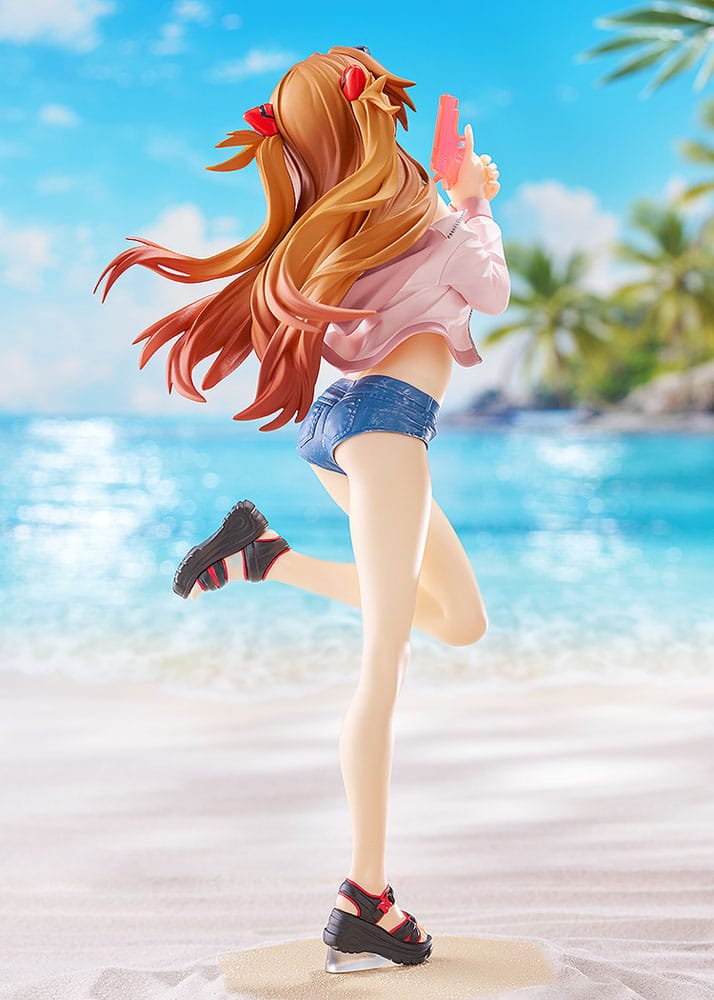Rebuild of Evangelion Pop Up Parade L PVC Statue Beach Queens: Asuka Shikinami Langley 22 cm Image 4