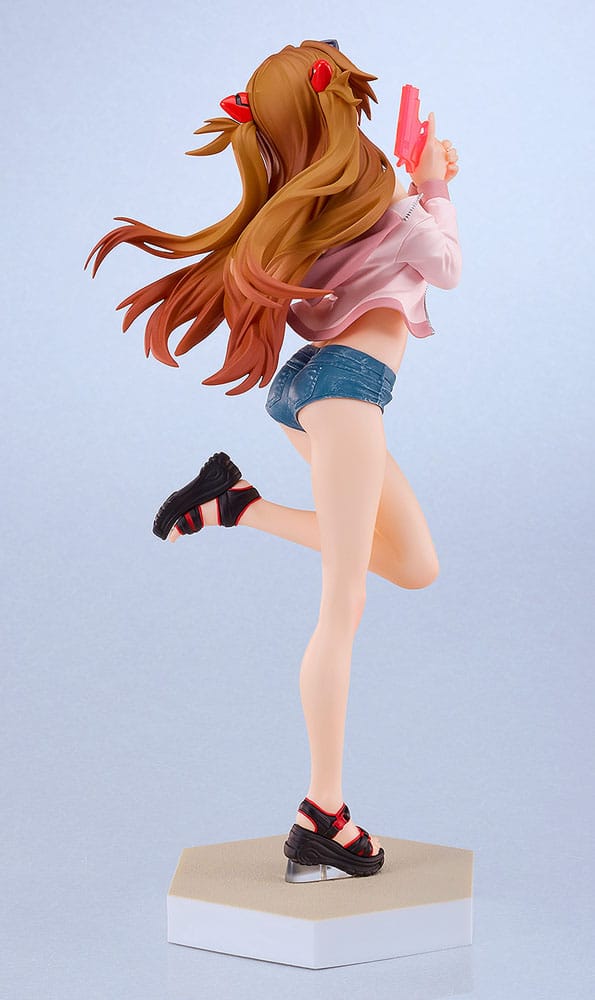 Rebuild of Evangelion Pop Up Parade L PVC Statue Beach Queens: Asuka Shikinami Langley 22 cm Image 6