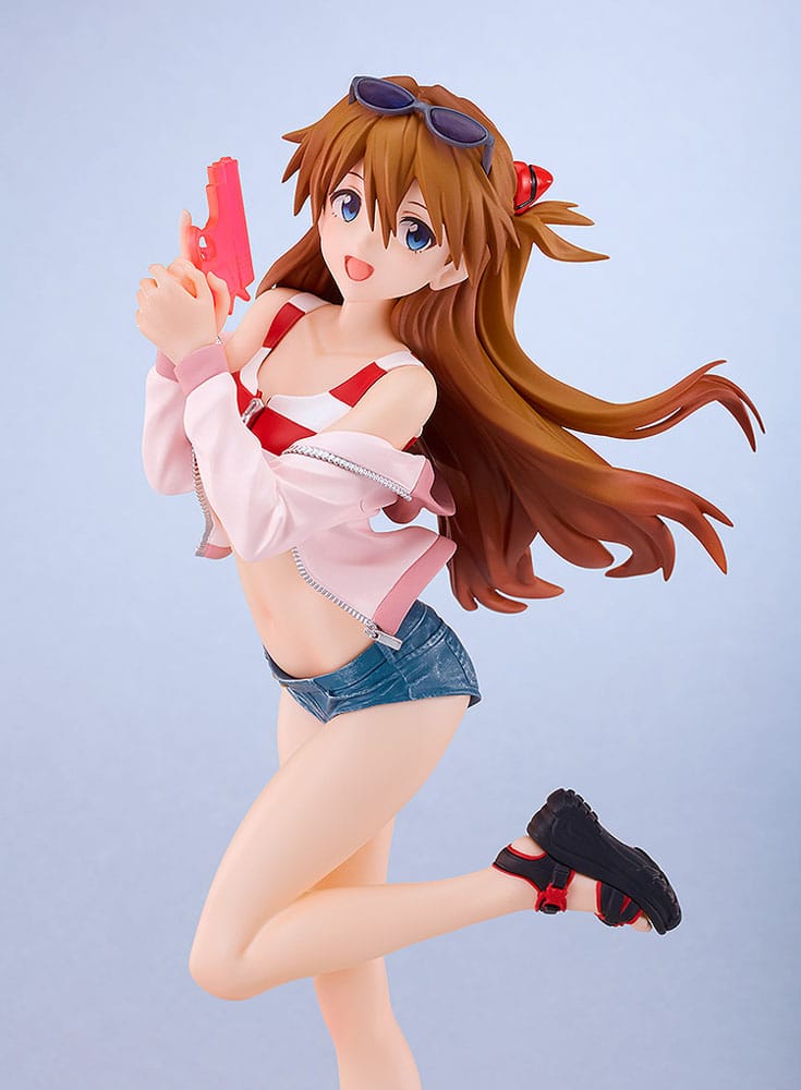 Rebuild of Evangelion Pop Up Parade L PVC Statue Beach Queens: Asuka Shikinami Langley 22 cm Image 7