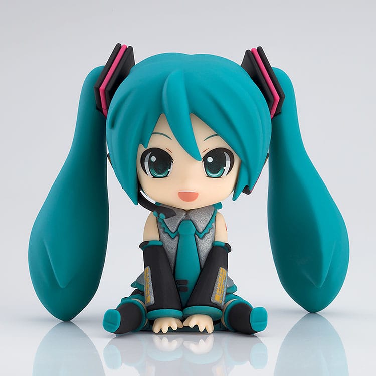 Character Vocal Series 01: Hatsune Miku Piapro Characters Rubber Mascot Nendroid Plus Minifigur Hatsune Miku 8 cm Image 2