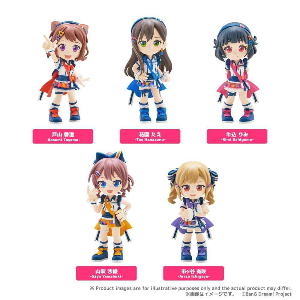 BanG Dream! Poppin'Party  PalVerse PVC Figuren 9 cm Sortiment (6) Image 2